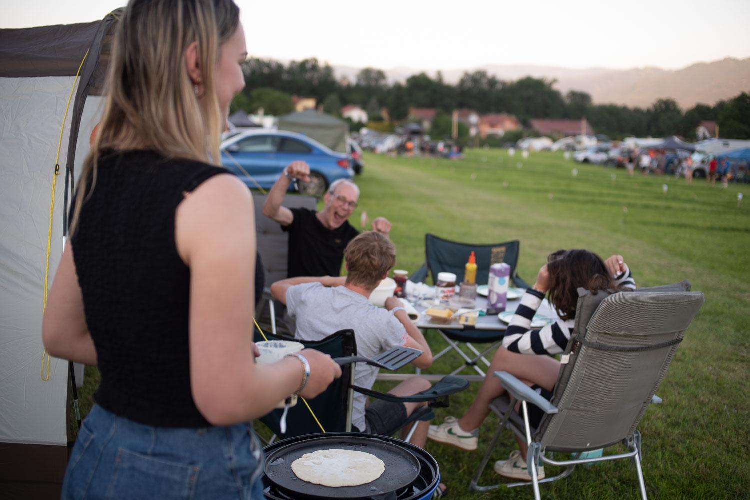 Отель Ring Rast Camping Spielberg Bei Knittelfeld Экстерьер фото